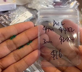 Gail-green agate loose stones