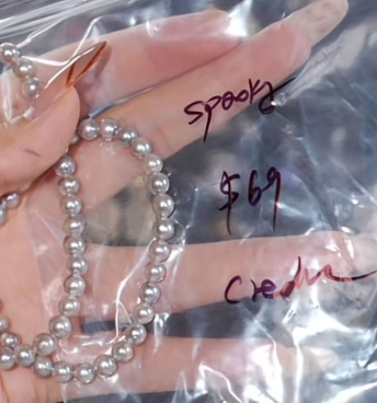 Yuki-pearl necklace use $32