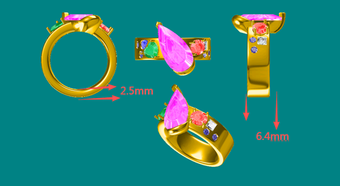 Yuki-custom ring use$55