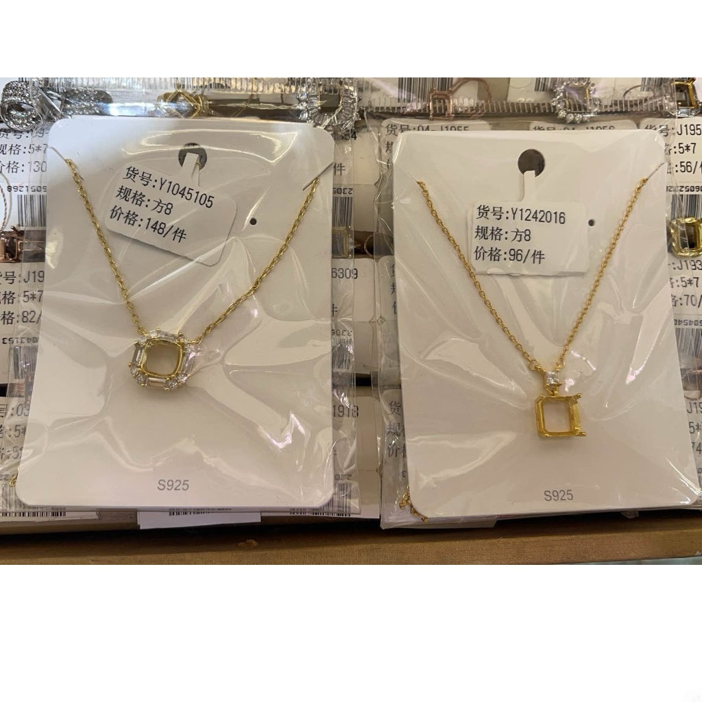 Cushion Cut 8*8mm - 0004 Choose Settings