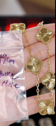 Miya-four clover gold bracelet