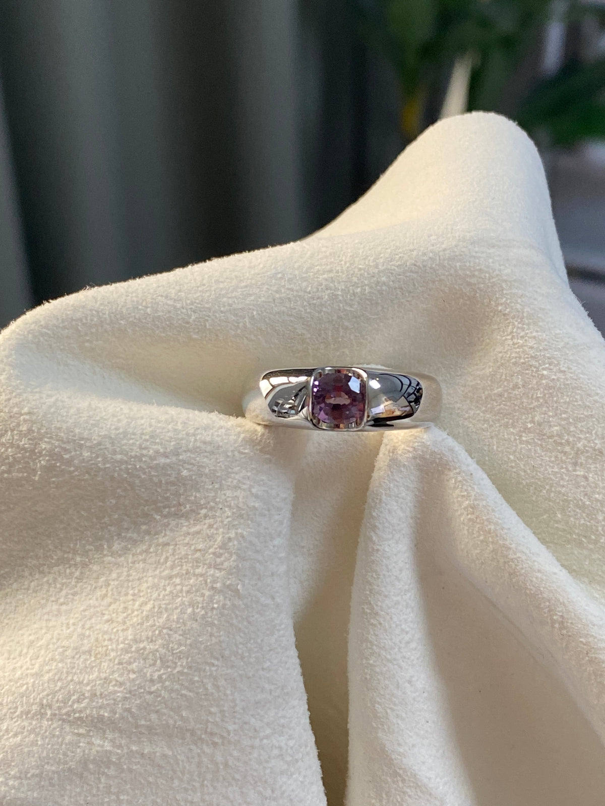 Miya-Spinel ring, US size 6.75 - speaking