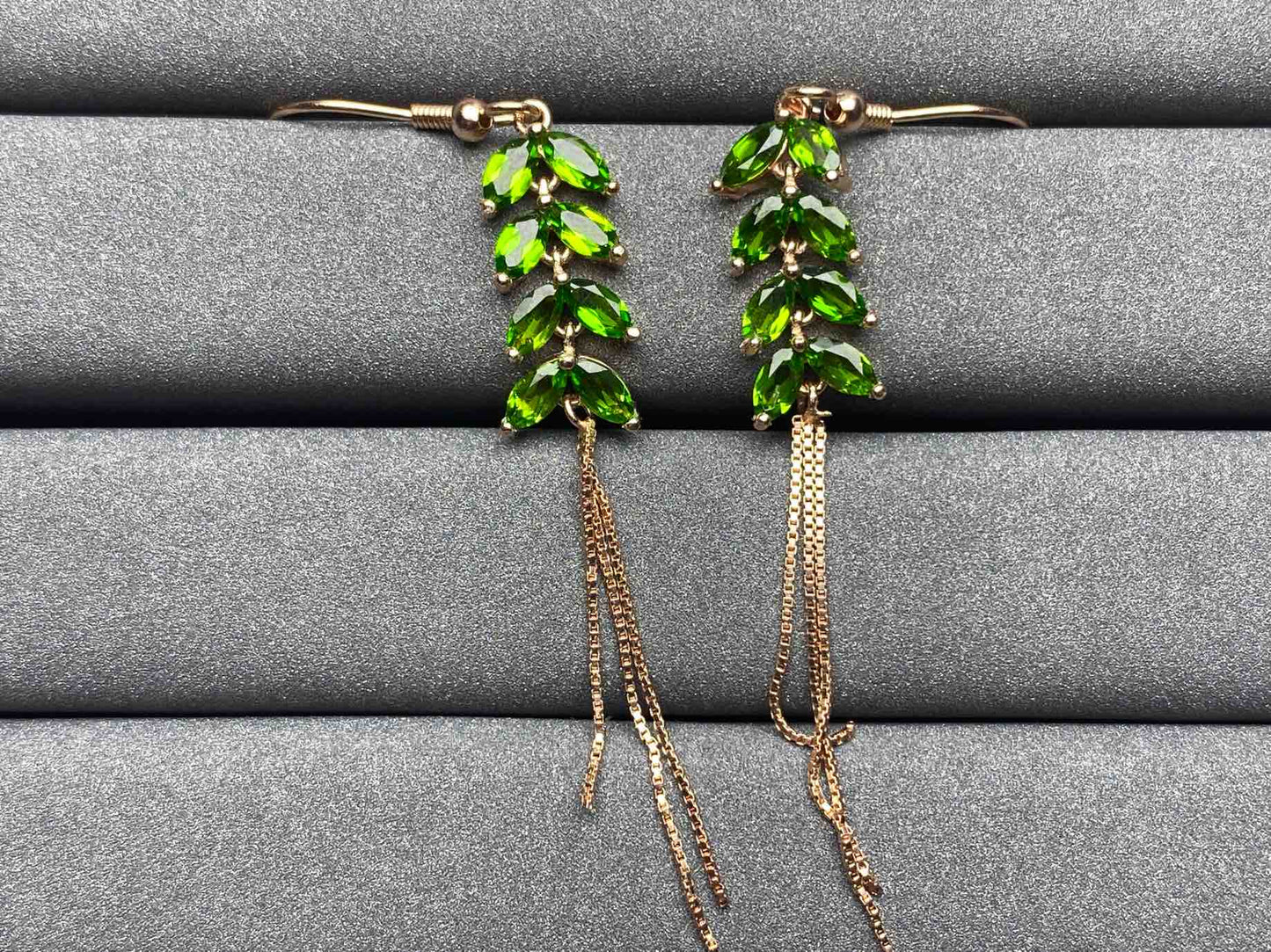 5222 Peridot Earrings