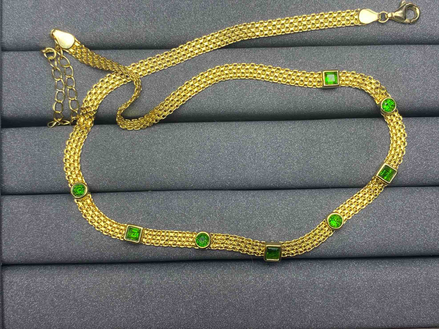 5255 Diopside Necklace