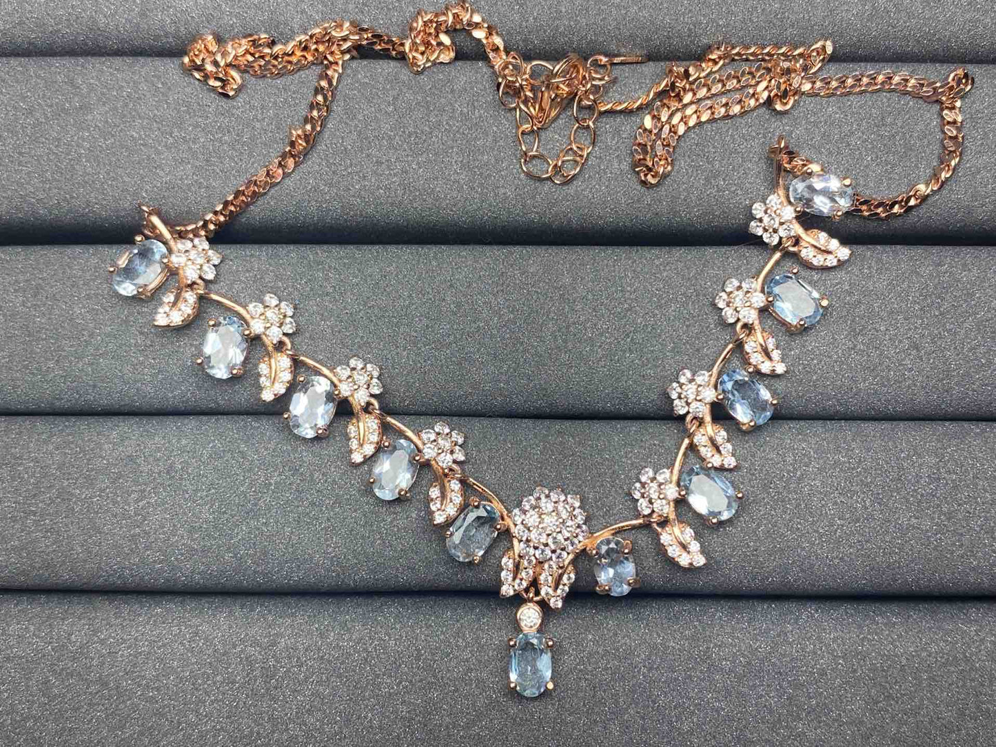 5257 Aquamarine Necklace