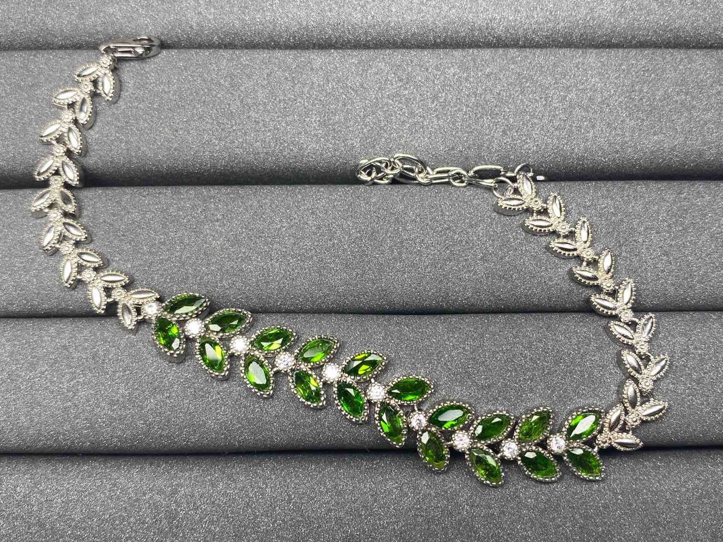 5284 Diopside Bracelet