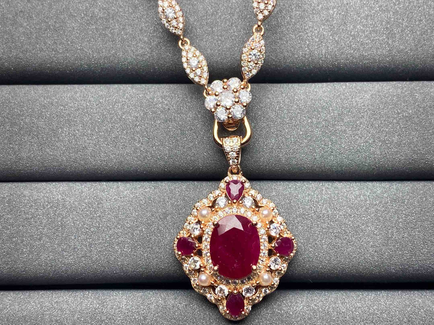 5423 Ruby Necklace