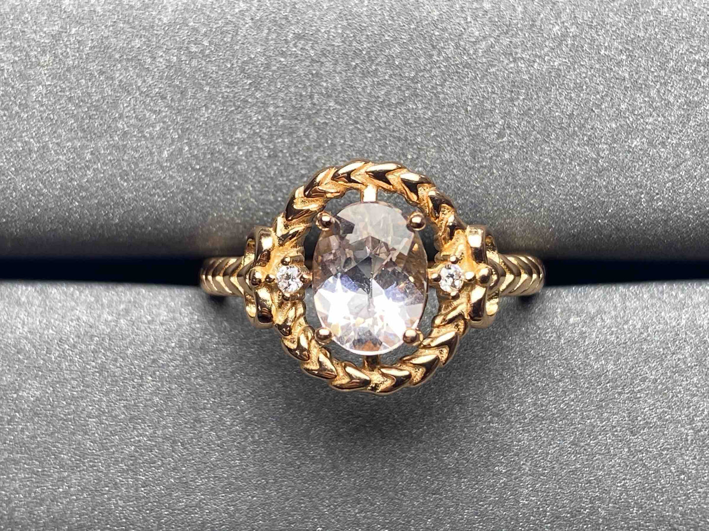 6119 Morganite Ring