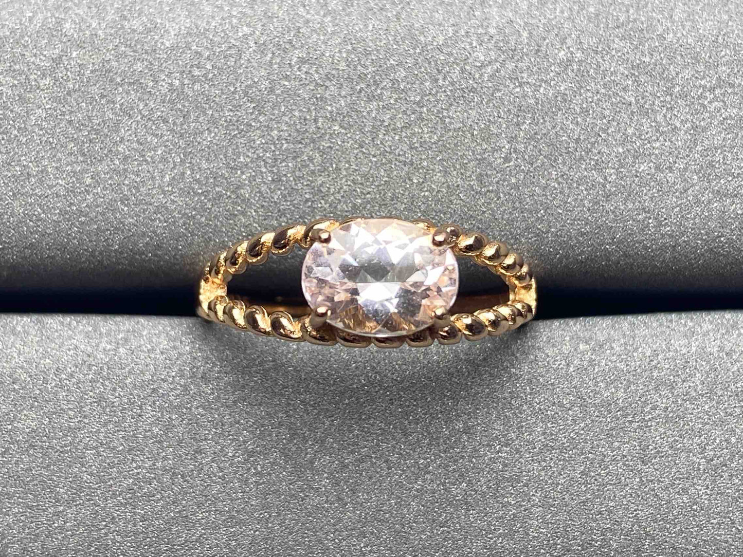 6124 Morganite Ring