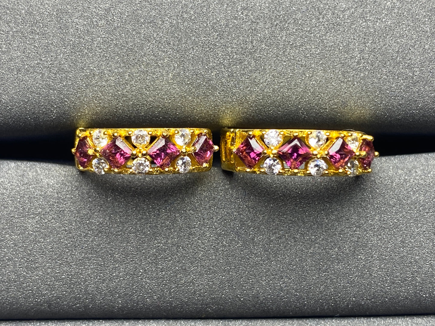 6132 Garnet Earrings