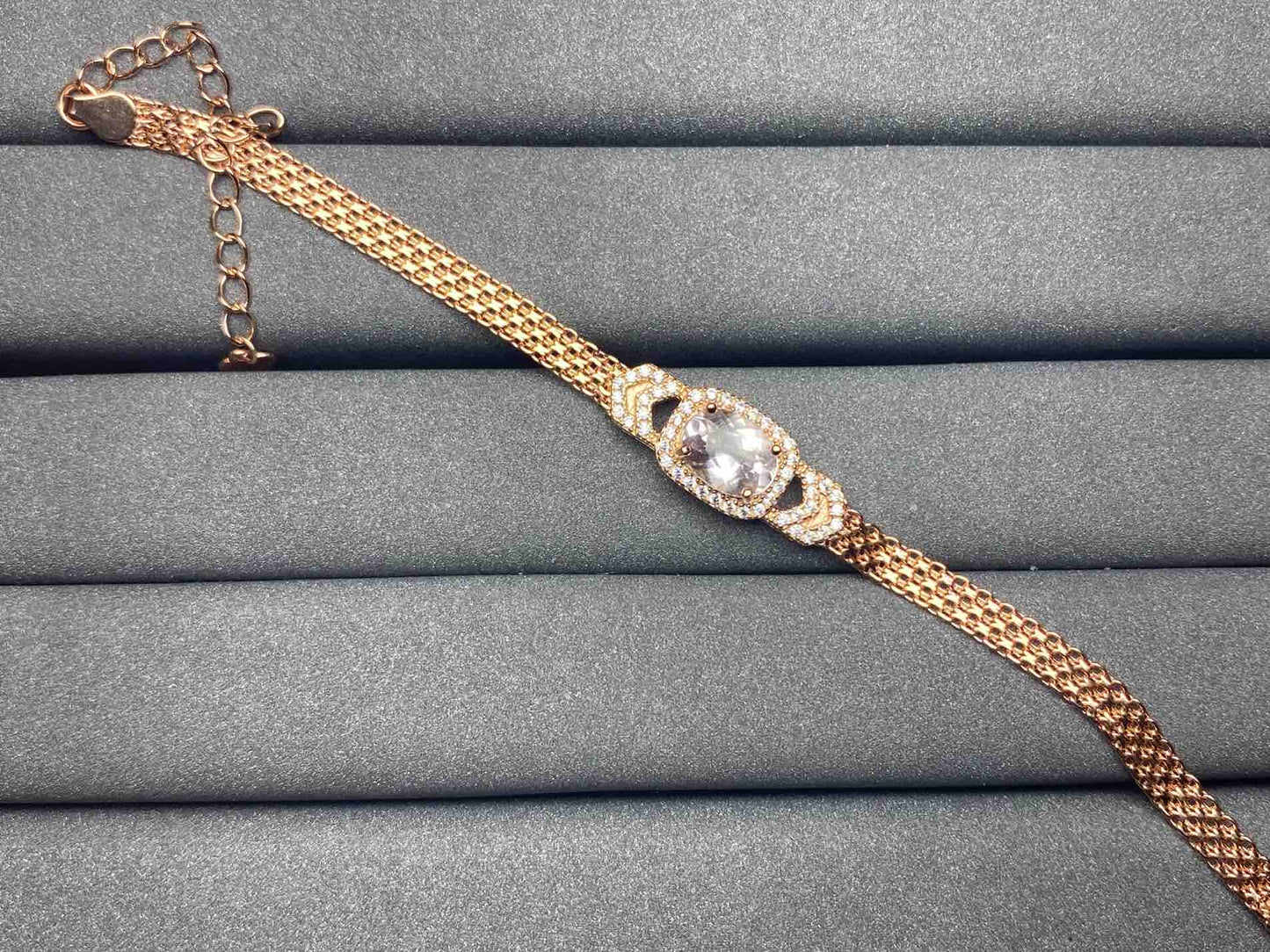 6198 Morganite Bracelet