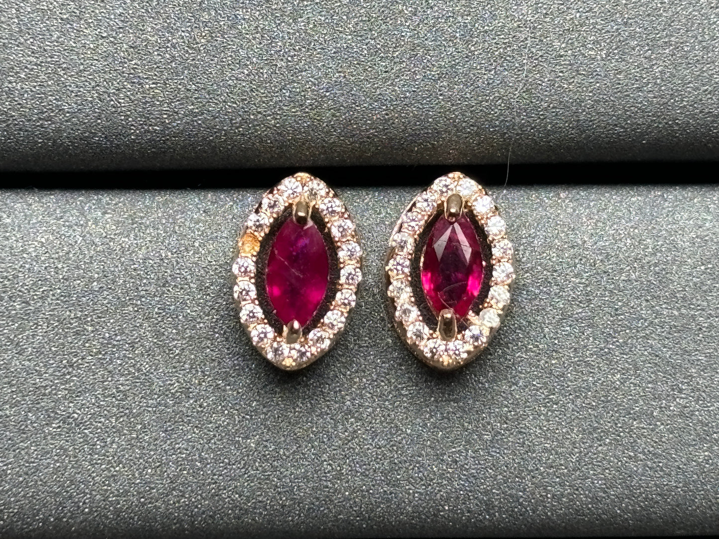 6221 Ruby Earrings