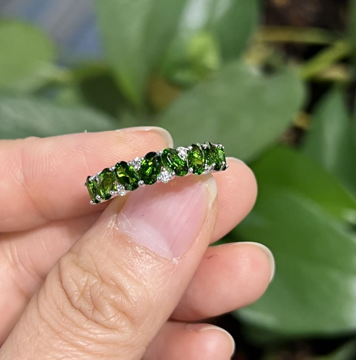 Diopside Ring