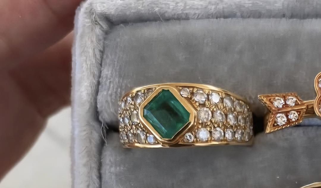Nini-Custom ring for #30146, 30160, 14k gold, US2