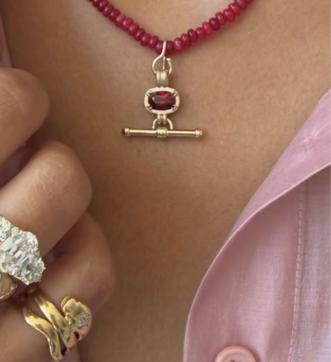 Nini-Custom pendant for #28175, s925 sterling silver plated with gold.