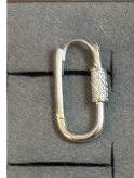 Nini-A silver carabiner