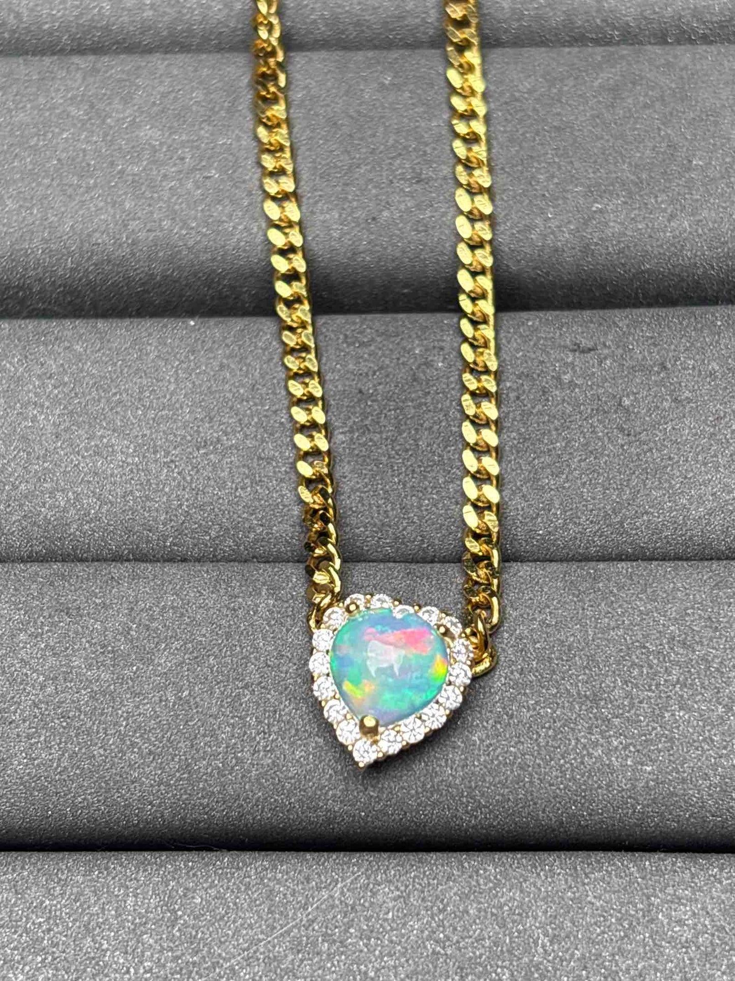 A10006 Opal Necklace