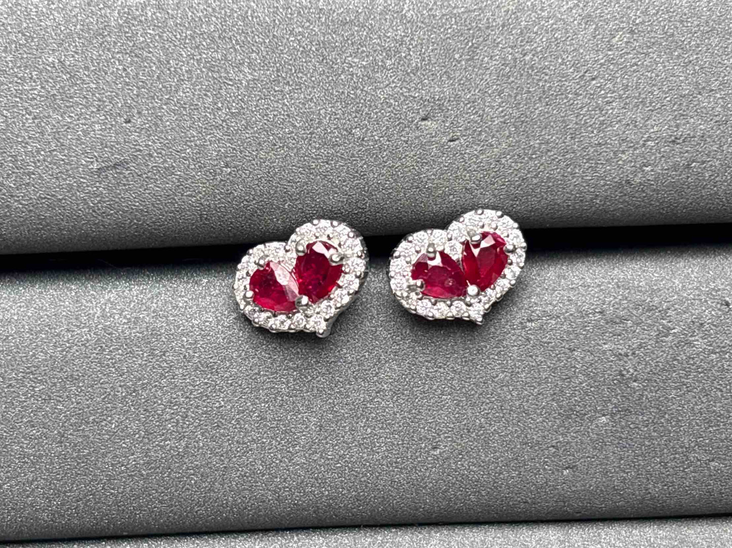 A10010 Ruby Earrings