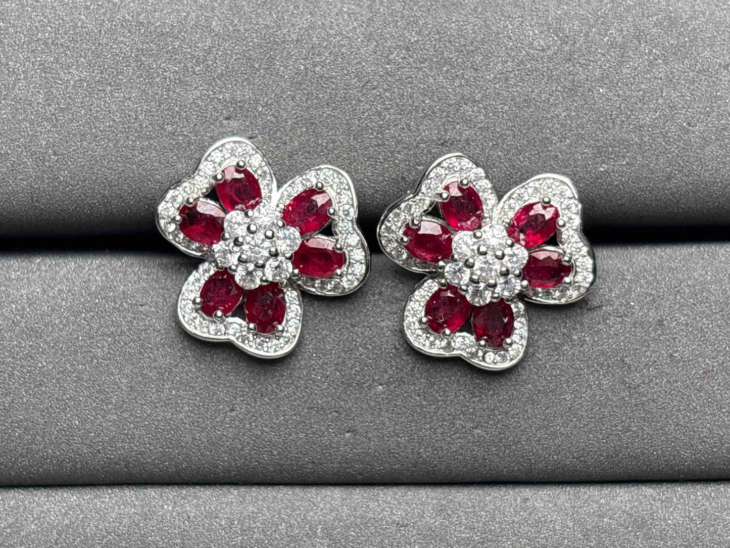 A10022 Ruby Earrings