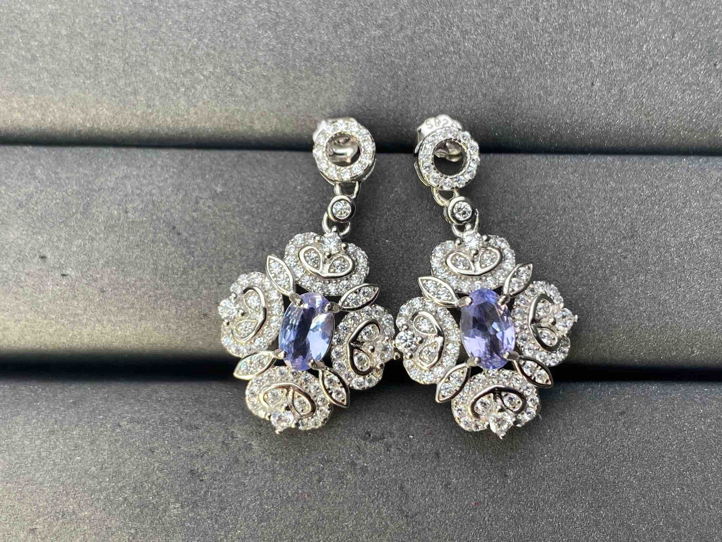 A10025 Tanzanite Earrings