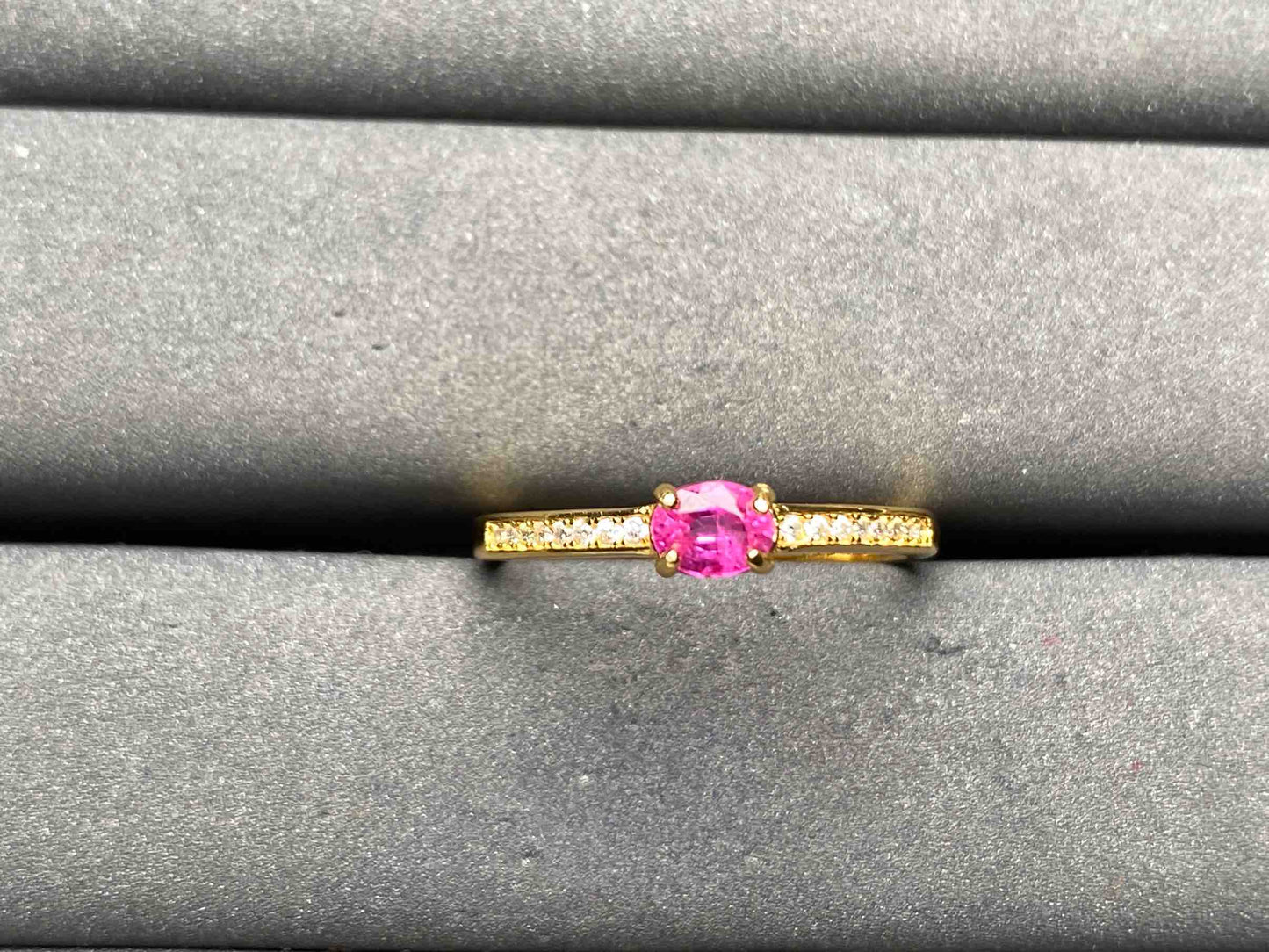 A10091 Pink Ruby Ring