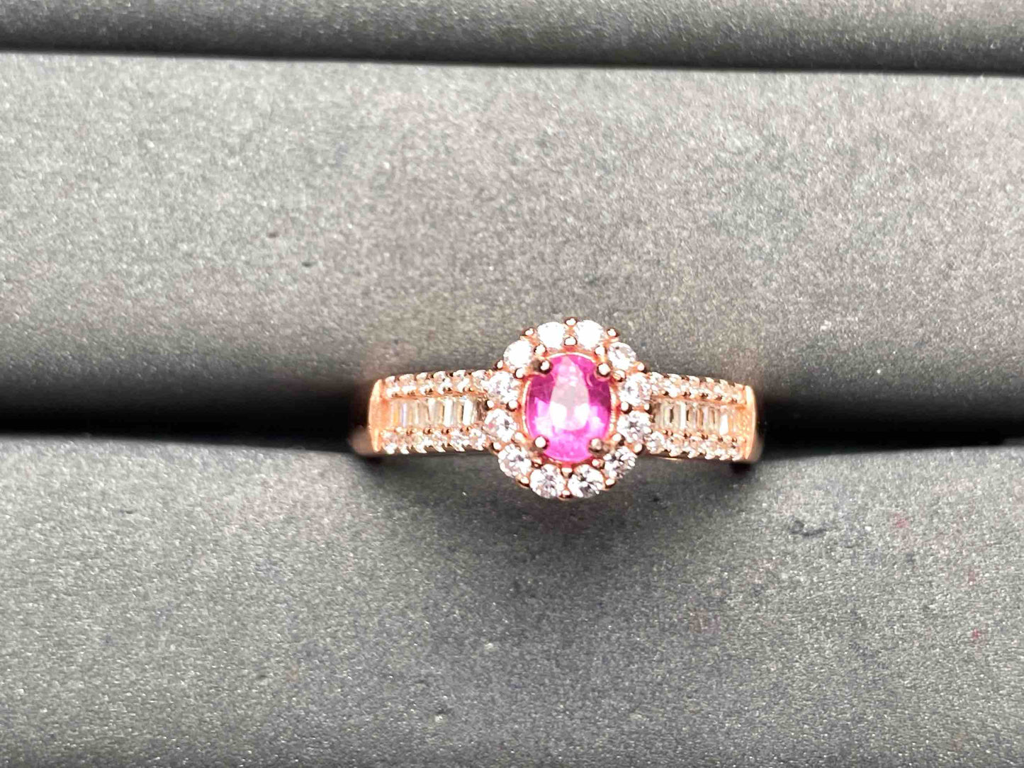 A10093 Pink Ruby Ring