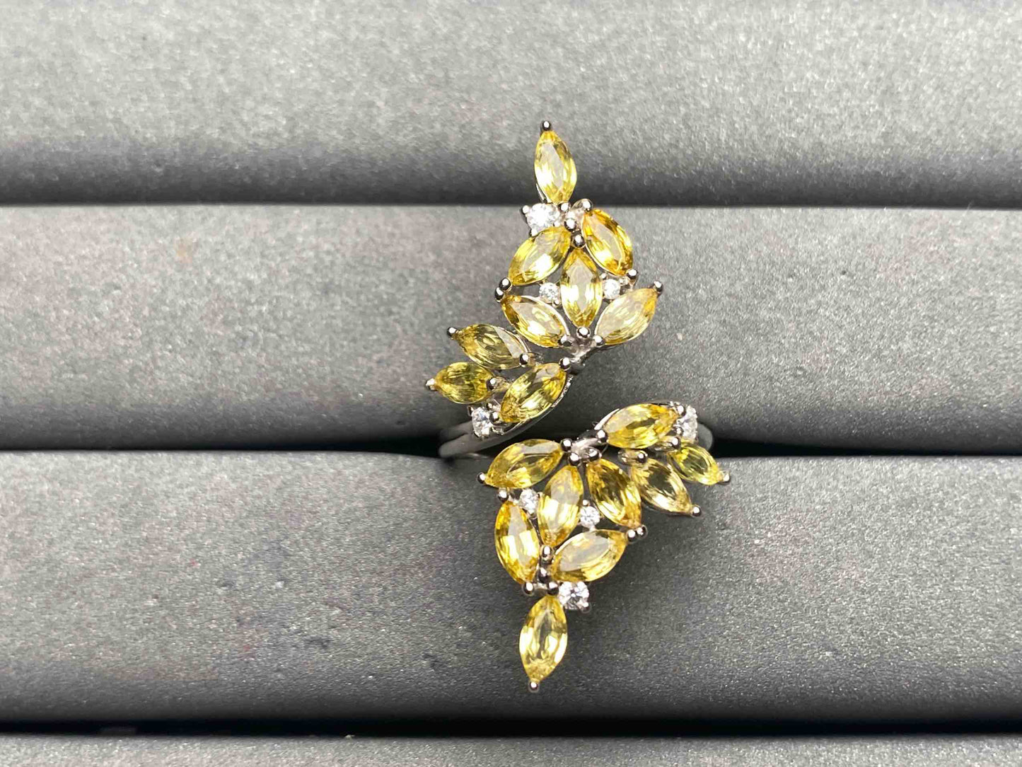 A10557 Yellow Sapphire Ring