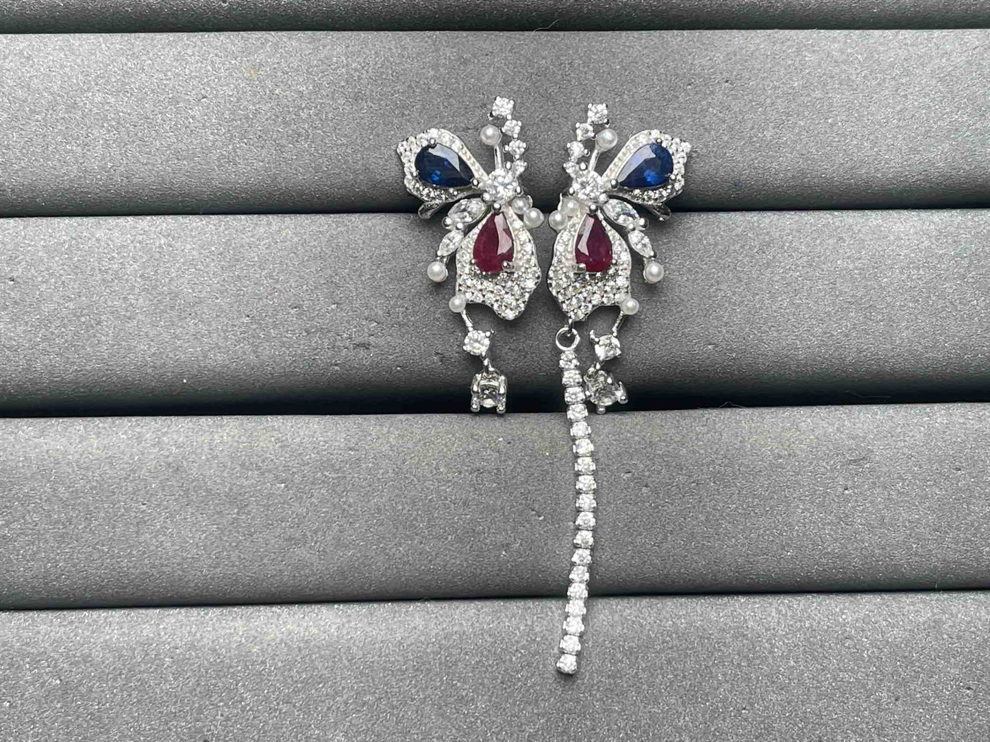 A10596 Ruby Earrings