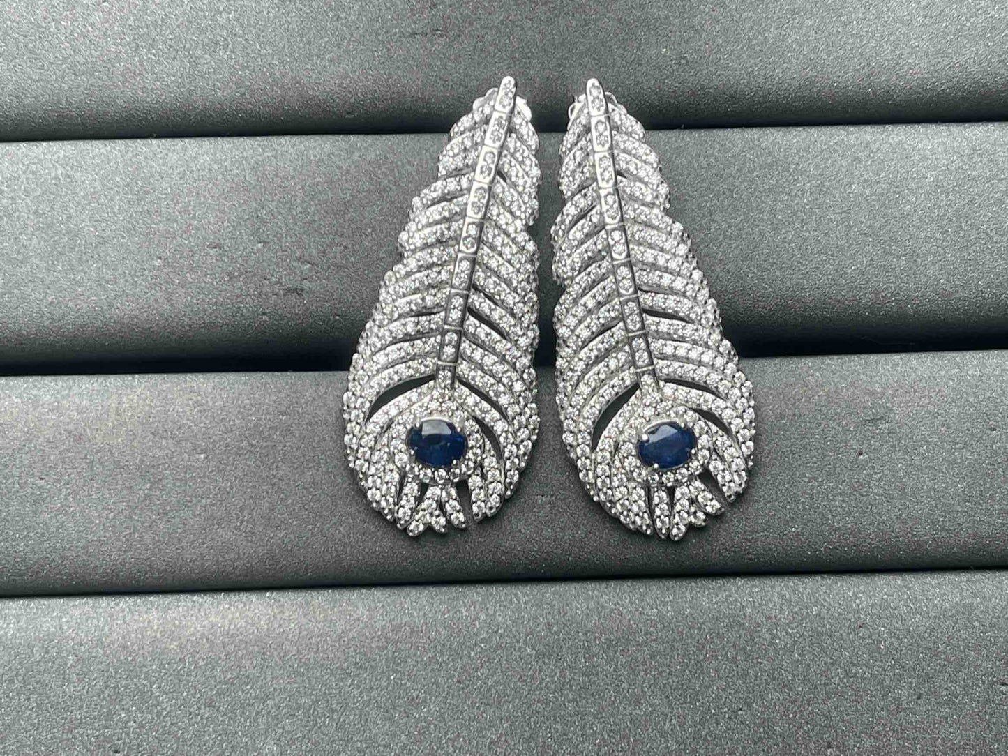A10602 Sapphire Earrings