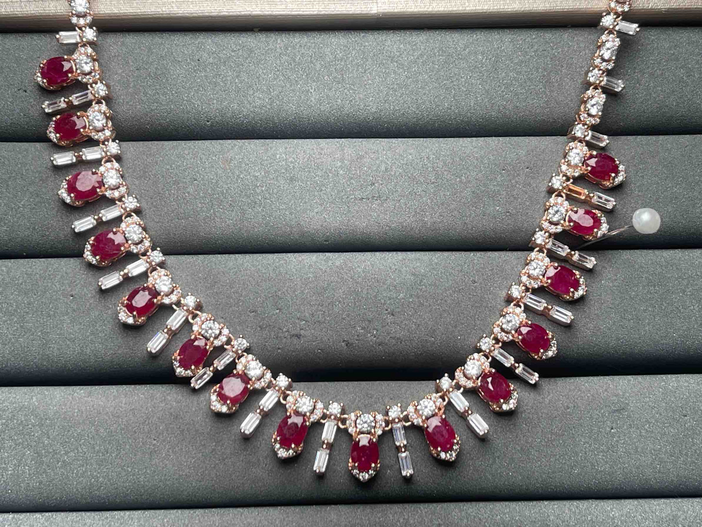 A10605 Ruby Necklace