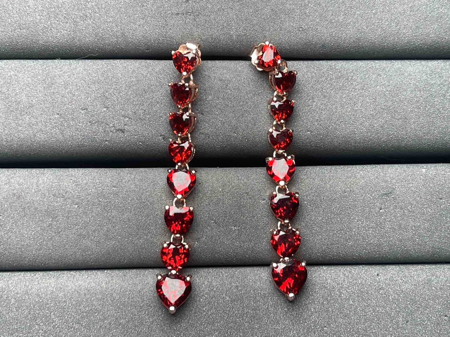 A10615 Garnet Earrings