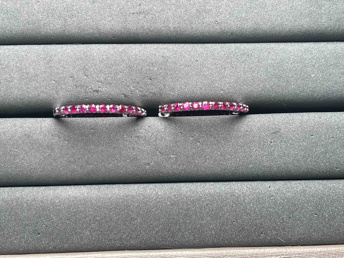 A10619 Ruby Earrings