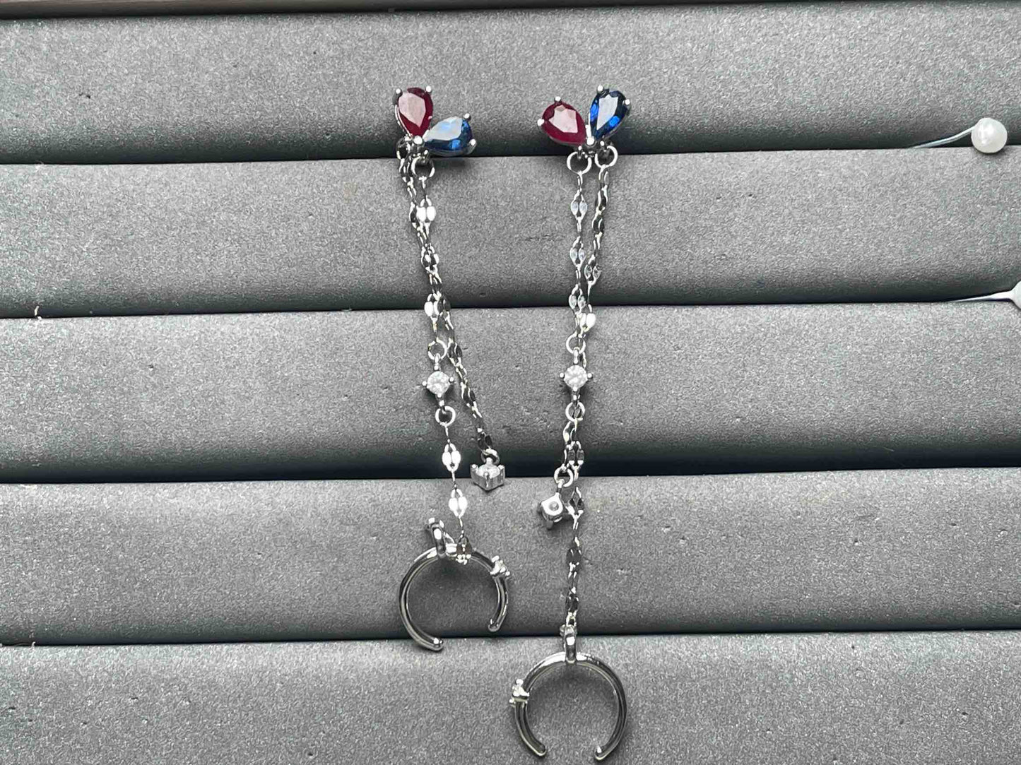 A10646 Ruby Earrings