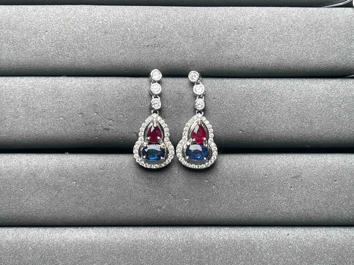 A10652 Ruby Earrings