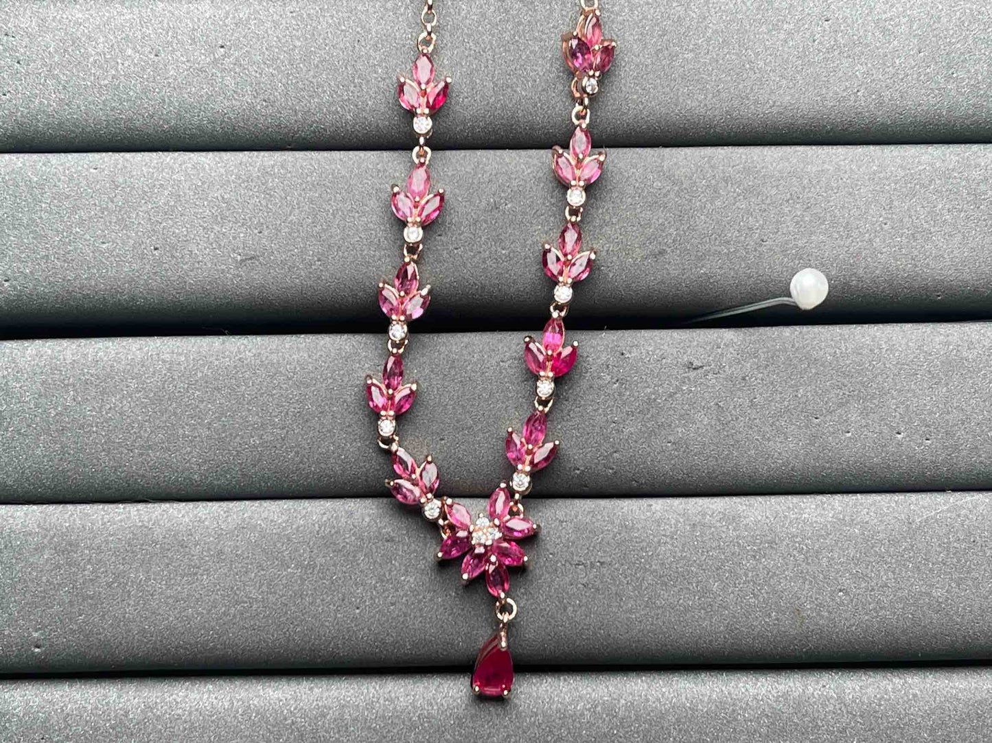 A10956 Ruby Necklace