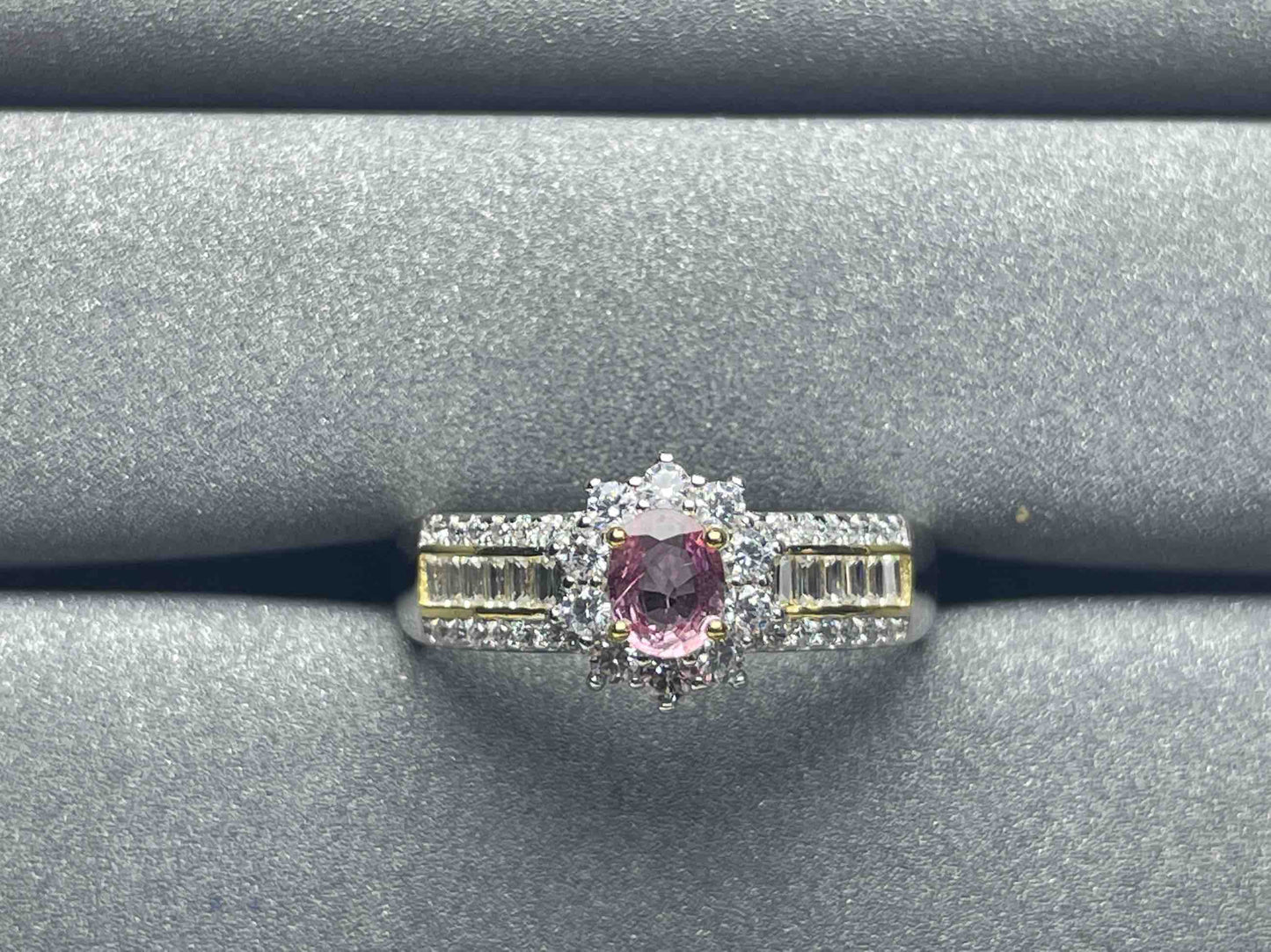A1097 Pink Sapphire Ring
