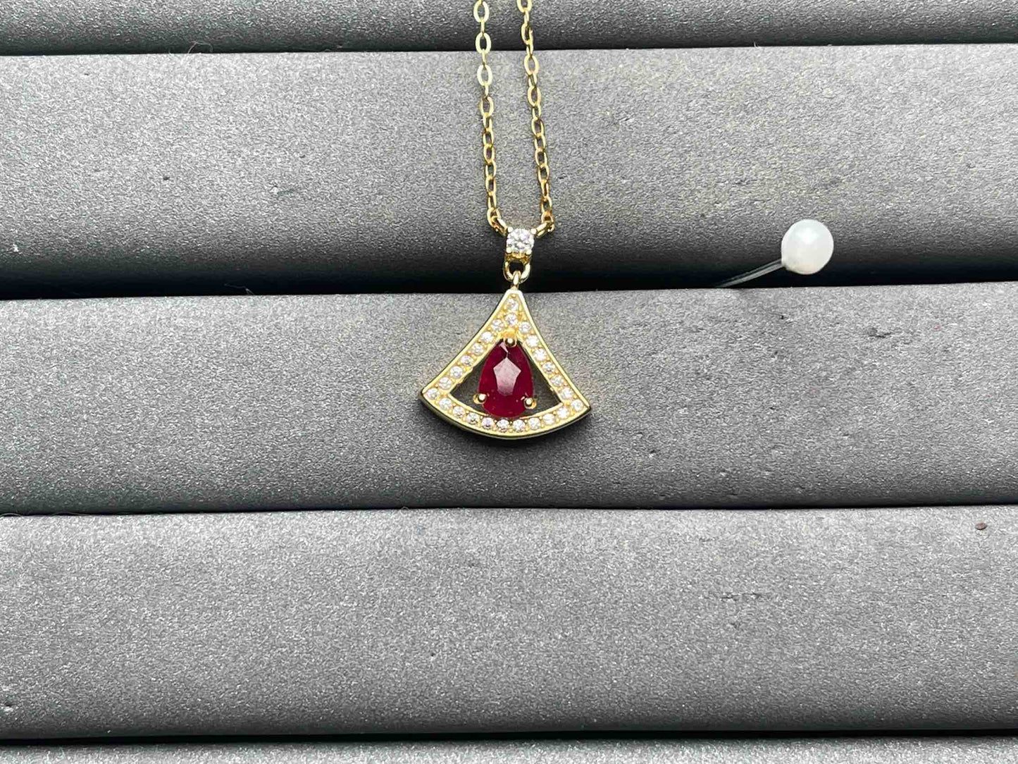A10973 Ruby Necklace