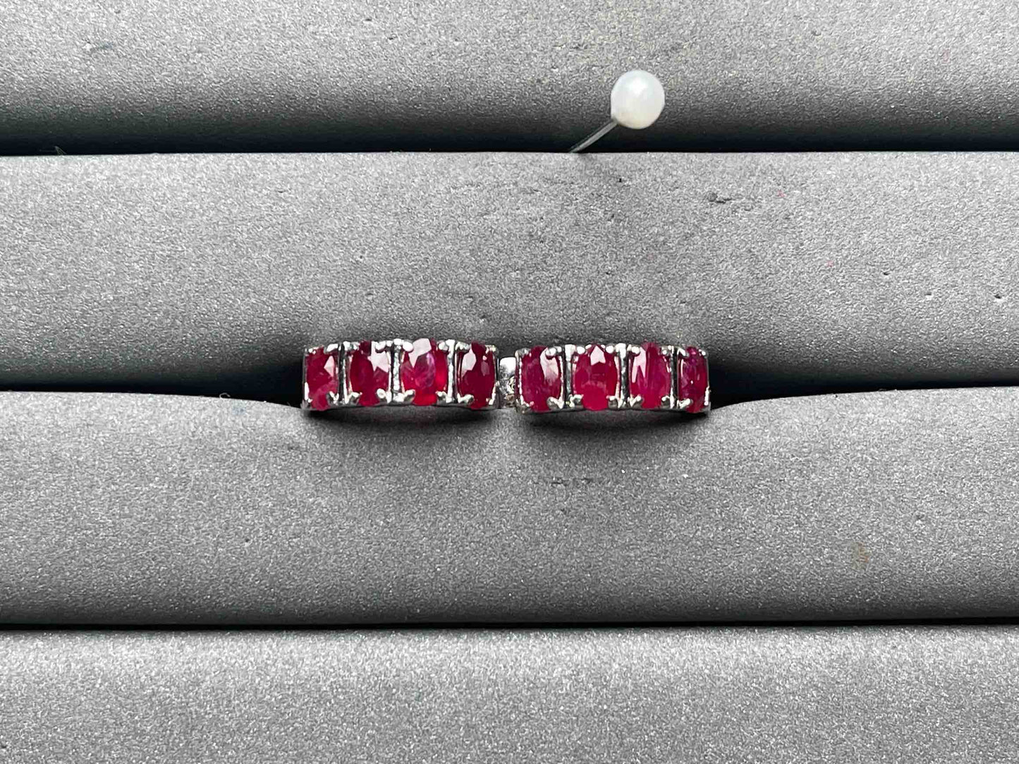 A10974 Ruby Earrings