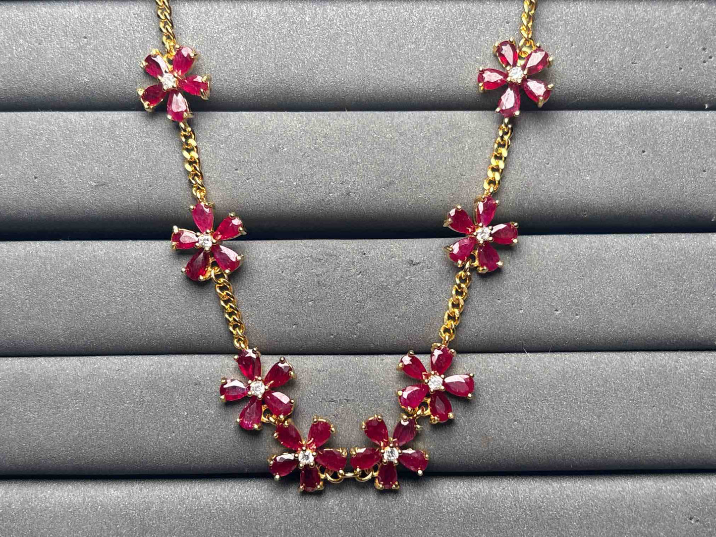 A11077 Ruby Necklace