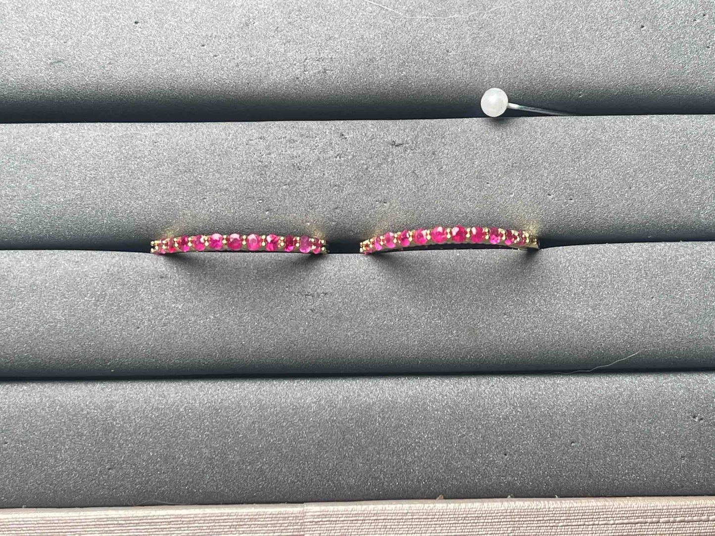 A11606 Ruby Earrings