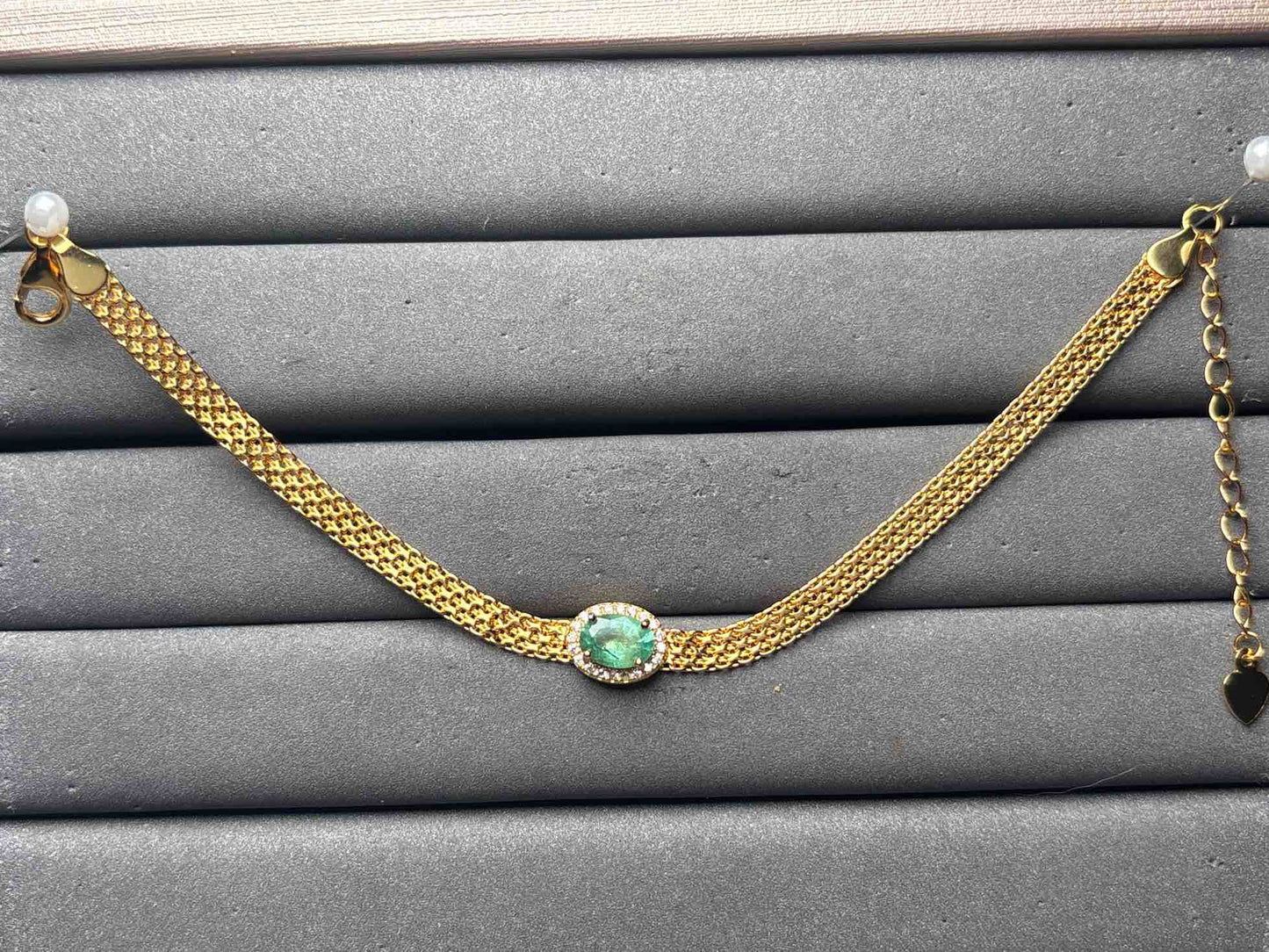 A11612 Emerald Bracelet