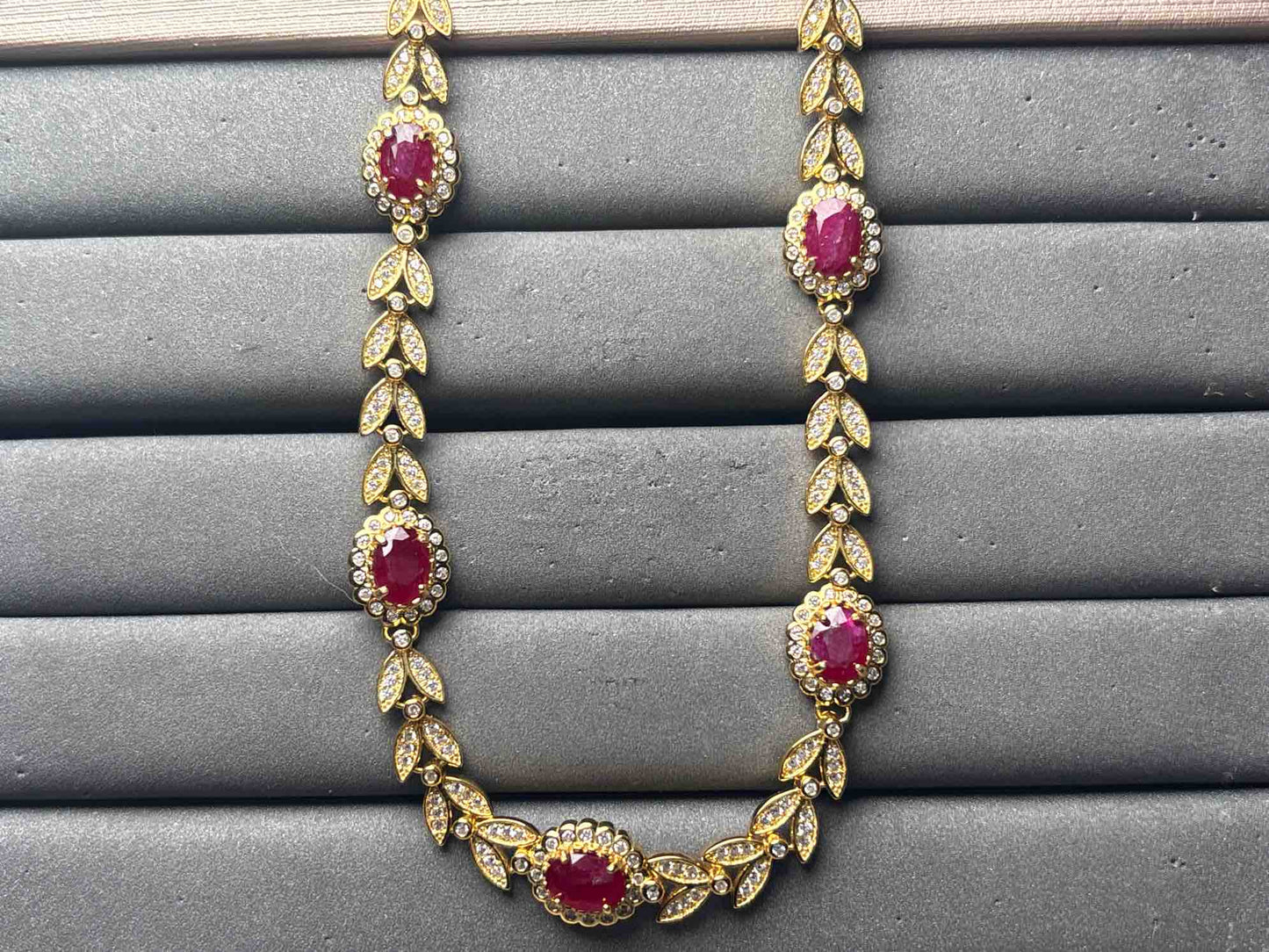 A11641 Ruby Necklace