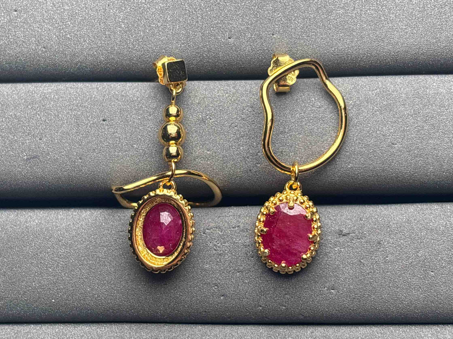 A11845 Ruby Earrings