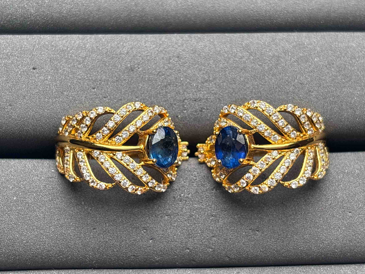 A11955 Sapphire Earrings