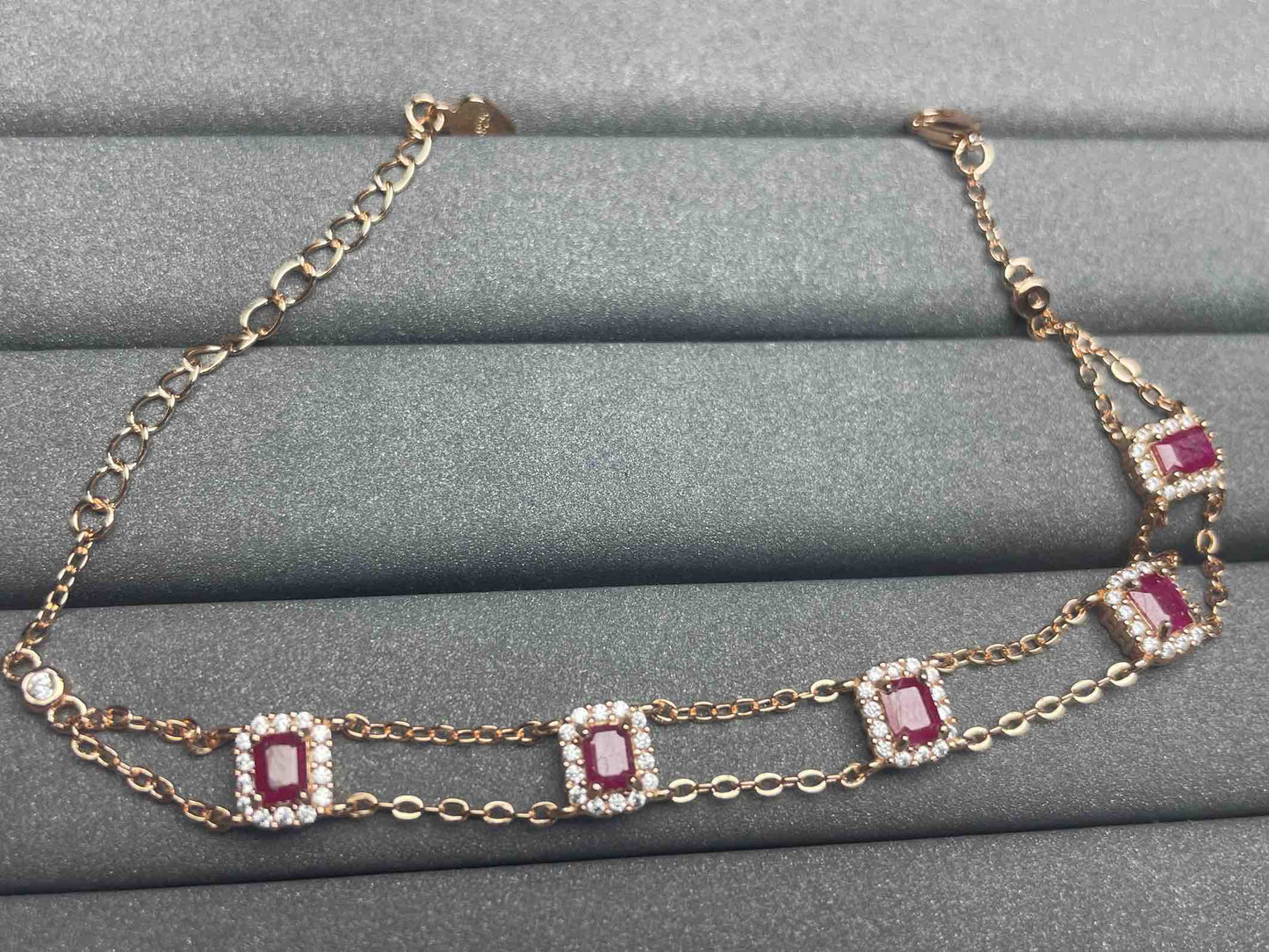 A1203 Ruby Bracelet