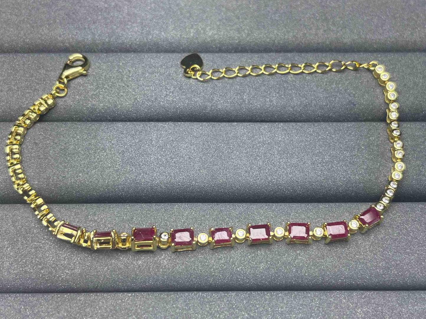 A1207 Ruby Bracelet