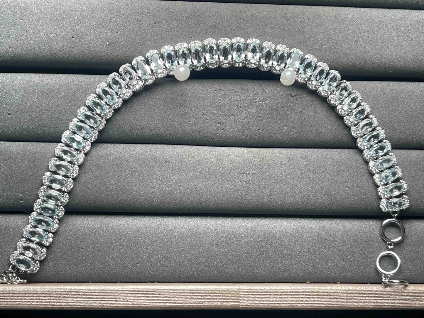 A12106 Aquamarine Bracelet