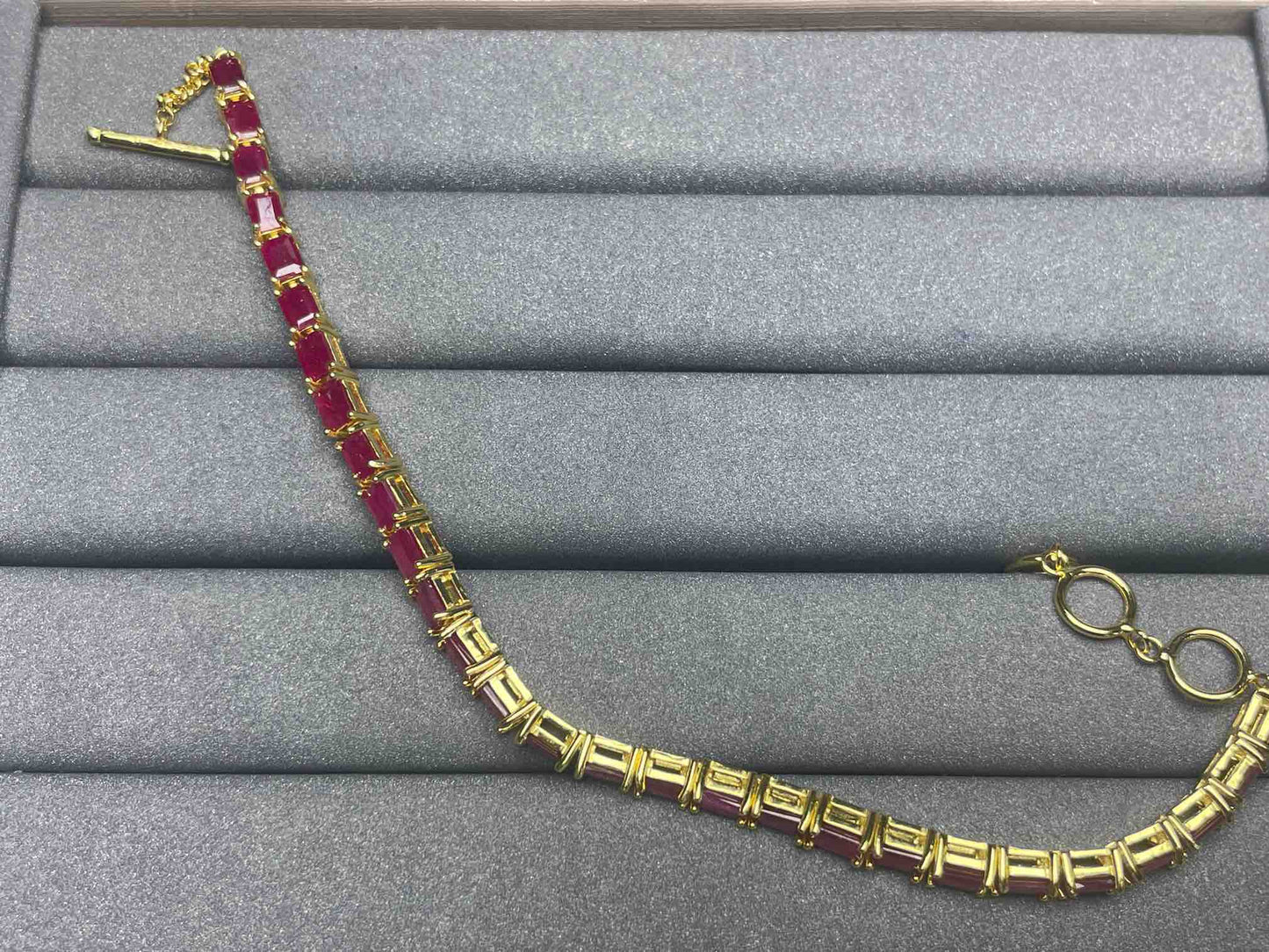 A1212 Ruby Bracelet