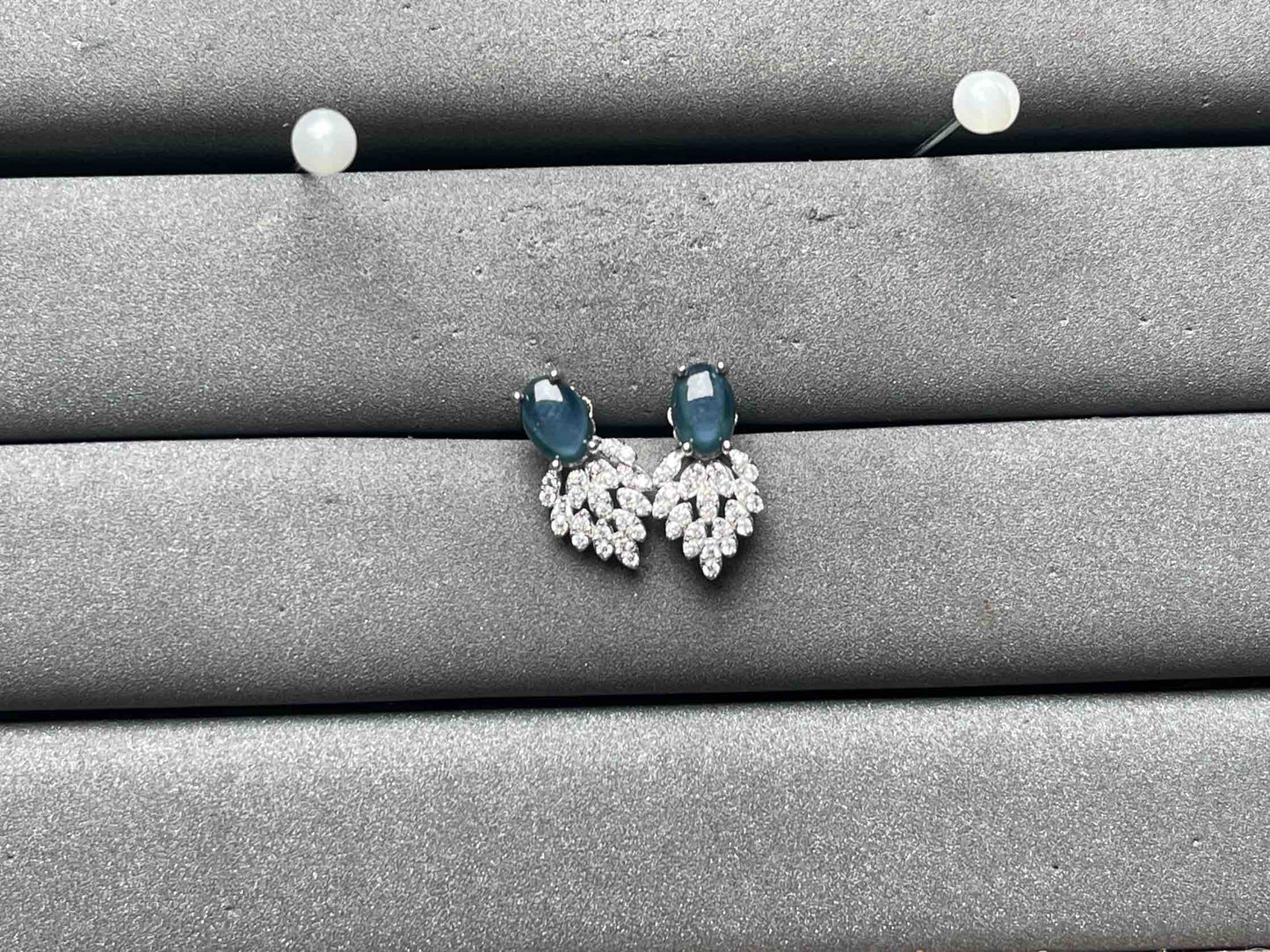 A12193 Sapphire Earrings