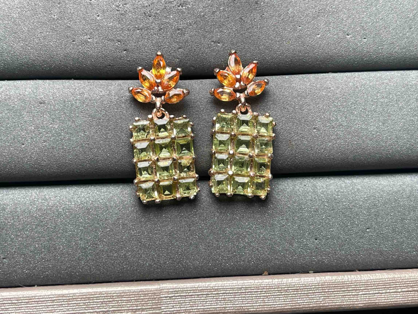 A12204 Sapphire Earrings